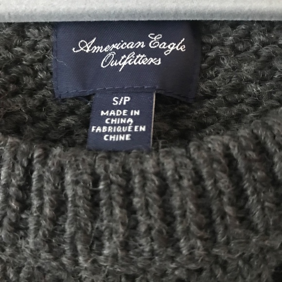 American Eagle Gray Tunic Sweater Dress - Picture 2 of 8